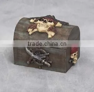 Polyresin Pirate Chest thumbnail-1