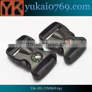 Yukai High Quality Plastic Side Release Buckle for Bags&belts in Different Color thumbnail-1