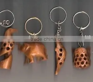 Animal Wooden Keychains thumbnail-1