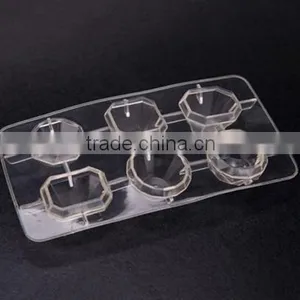 Kids DIY Crystal Diamonds Shape Ice Cream Mould Summer Silicone Ice Cream Trays Ice Cream Tools thumbnail-2