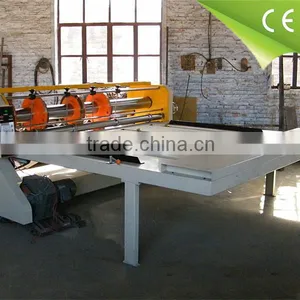 Paperboard Slotting Machine/corrugated Box Rolling the Line Slicing the Corner Slotting Machine thumbnail-1