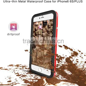 Waterproof Gorilla Glass Aluminum Metal Case for Iphone 6 Plus, 6S thumbnail-3