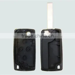 Best Price Key Cover Citroen For Peugeot 1007 Citroen C8 4 Button 407 Remote Flip Key Cover thumbnail-2