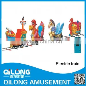 Newest Outdoor Amusement Park Electric Train thumbnail-3