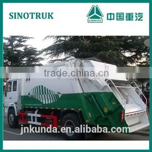 16m3 SINOTRUK 4X2 HOWO New Garbage Truck Ethiopia Truck thumbnail-3