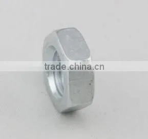Blue White Zinc Hexagon Thin Nuts DIN439 thumbnail-3