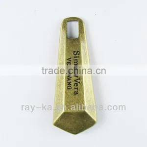 Antique Brass Zipper Slider thumbnail-1