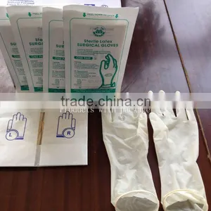 Disposable Rubber Medical Gloves thumbnail-1