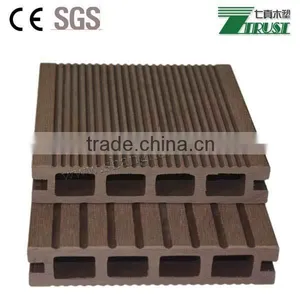 Wood Plastic Composite Decking Grey Color,composite Decking Solid(136x25mm) thumbnail-1