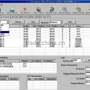 ip to Asi Decoder IP HD Decoder (DVB-S/S2+ASI+IP+2*CI In,AV+HDM I+SDI(1080i/720p/576i)+YPbPr+IP+ASI Out) thumbnail-3