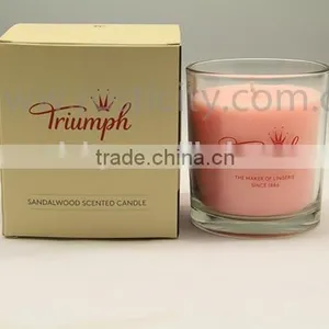 Eco-friendly Pillar Shape Candle in Glass Jar thumbnail-1