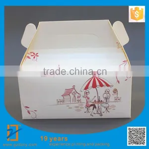 Custom Food Grade Decorative Wedding Paper Cake Box thumbnail-2