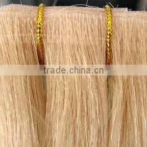 Skin Welft Human Hair Extension/remy Wigs thumbnail-1