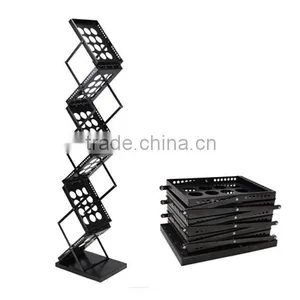 Black Magazine Rack/ Decorative Magazine Rack for Display thumbnail-2