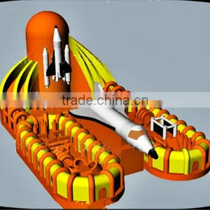 New Design Inflatable Obstacle Course for Kids/inflatable Tunnel Game thumbnail-1