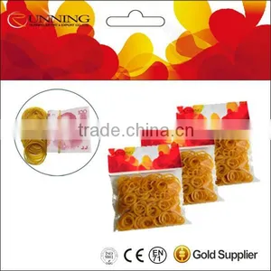 100% Natural Yellow Elastic Rubber Band thumbnail-1