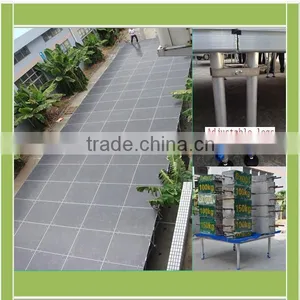 RP Convenient Mobile Arcylic Wedding Stage With 4x4ft/4x8ft Non-slip Plywood Surface&adjustable 0.6-1/1-1.5m Etc Ball Joint Legs thumbnail-3