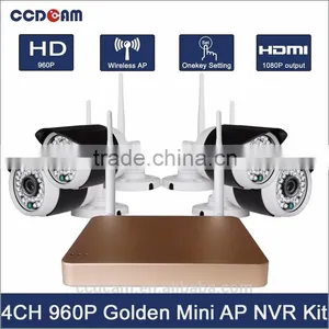 H.264 NVR Kits CCTV Wireless Camera 1.3MP Network Camera IP 2.4ghz Mini USB Wireless Camera With Receiver thumbnail-1