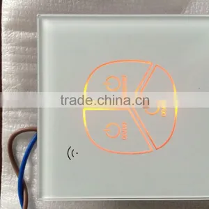 2016 Smart Home System Light Switch Zigbee Wifi Touch Screen Wall Switch thumbnail-6
