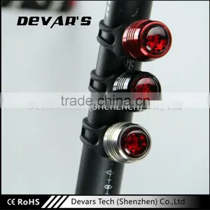 2016 Popular Colourful Silicone LED Bicycle Light With Battery thumbnail-6