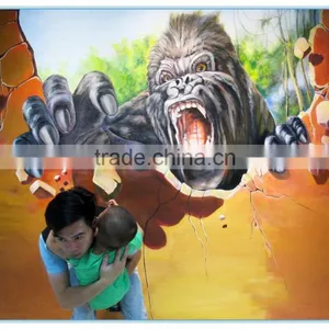 100% Handpainted 3d Flower Oil Painting Art thumbnail-1