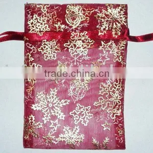Organza Gift Bag for Christmas thumbnail-1