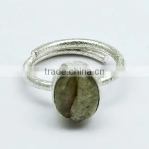 Simple Blue Labradorite 925 Sterling Silver Ring, Indian Fashion Silver Jewelry, Silver Jewelry Manufacturer thumbnail-3