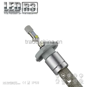 New Design Auto Parts H4 40W 4800LM R3 LED Headlight for Car thumbnail-1