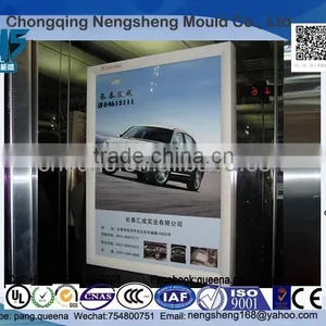 Advertising Wall Mounted Poster Snap Frames for Elevators, Banks and Credit Unions, Movie Theaters, Sports Etc. thumbnail-1