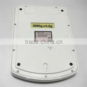Digital Mini Pocket Scale 3000g*0.5g Digital Lab Kitchen Office Balance Industrial Food Electronic Scale thumbnail-3