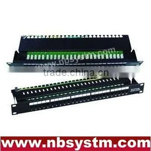 25 Port UTP Telephone Panel 8P4C 19" 1U,Krone IDC thumbnail-1