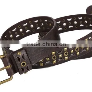 Cheap Leather Hollow Out Female Pyramid Belt SWF-15062932 thumbnail-3