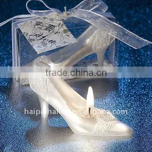 Fairytale High Heel Shaped Candle Favors for Wedding Gifts thumbnail-1