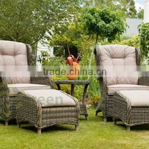 Evergreen Wicker Furniture - Balcony Wicker Patio Rattan Set thumbnail-1