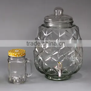 Glass Water Dispenser With Tap thumbnail-1