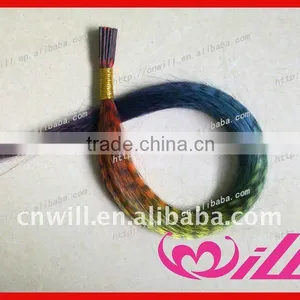 Ombre Color Synthetic Feather Hair Extensions 18 Colors!!! thumbnail-1