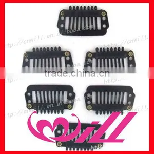 Hair Extension Clip Hair Extension Snap Clips 9teeths Clips thumbnail-1