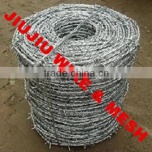 Anping Jiujiu Galvanized Barbed Wire Coil Hot Sale thumbnail-1