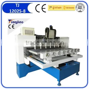 PC Control Panasonic Motor Multi Head Engraving Wood Working Router thumbnail-1