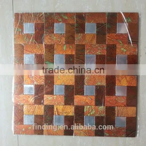OEM ACP Mosaic Decoration Panel Tightly Spaced Easy to Install thumbnail-1