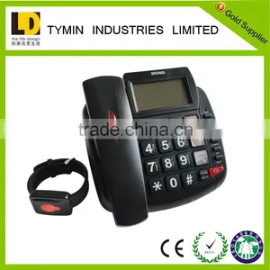 Simple Operation SOS Emergency Senio Cheap Analog Emergency Watch Phone Sos Elderly Telefone With Basic Caller id CHIAN SUPPLIER thumbnail-1