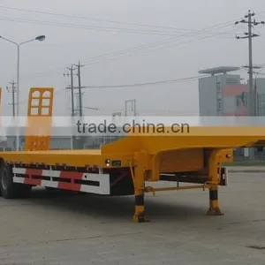 Trailer Manufacturer Three Axles Low Bed Cargo Semi Trailer For Sale thumbnail-6