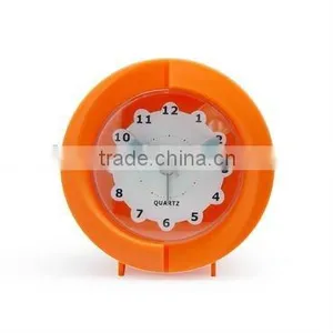 Fashion Plastic Table Desk Alarm Calendar Quartz Clock RD8863 thumbnail-1