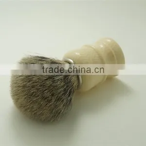 Resin Handle Beard Brush Best Silvertip Badger Hair Shaving Brush thumbnail-1