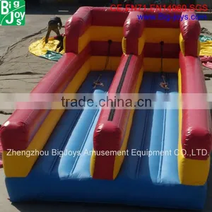 2016 New Design Hot Game 2 Lanes Bungee Run Inflatable Game for Sale thumbnail-1