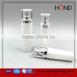 Wholesale Triangle Bottle White Transparent Color 30ml 50ml 80ml 120ml Empty Plastic Bottles Skin Cream Acrylic Lotion Bottle thumbnail-2