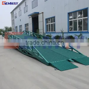 Heavy Duty Adjustable Durable Hydraulic Mobile Loading Yard Ramp for Sale thumbnail-3