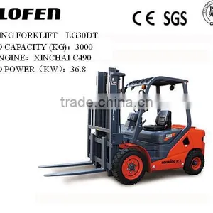 Automatic 3t Diesel Forklift thumbnail-1