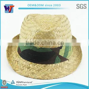 Hollow Out Panama Women Foldable Straw Hat thumbnail-2