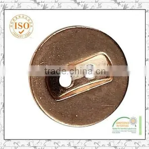 Oeko-tex Approved Custom Made 4-hole Metal Button thumbnail-2